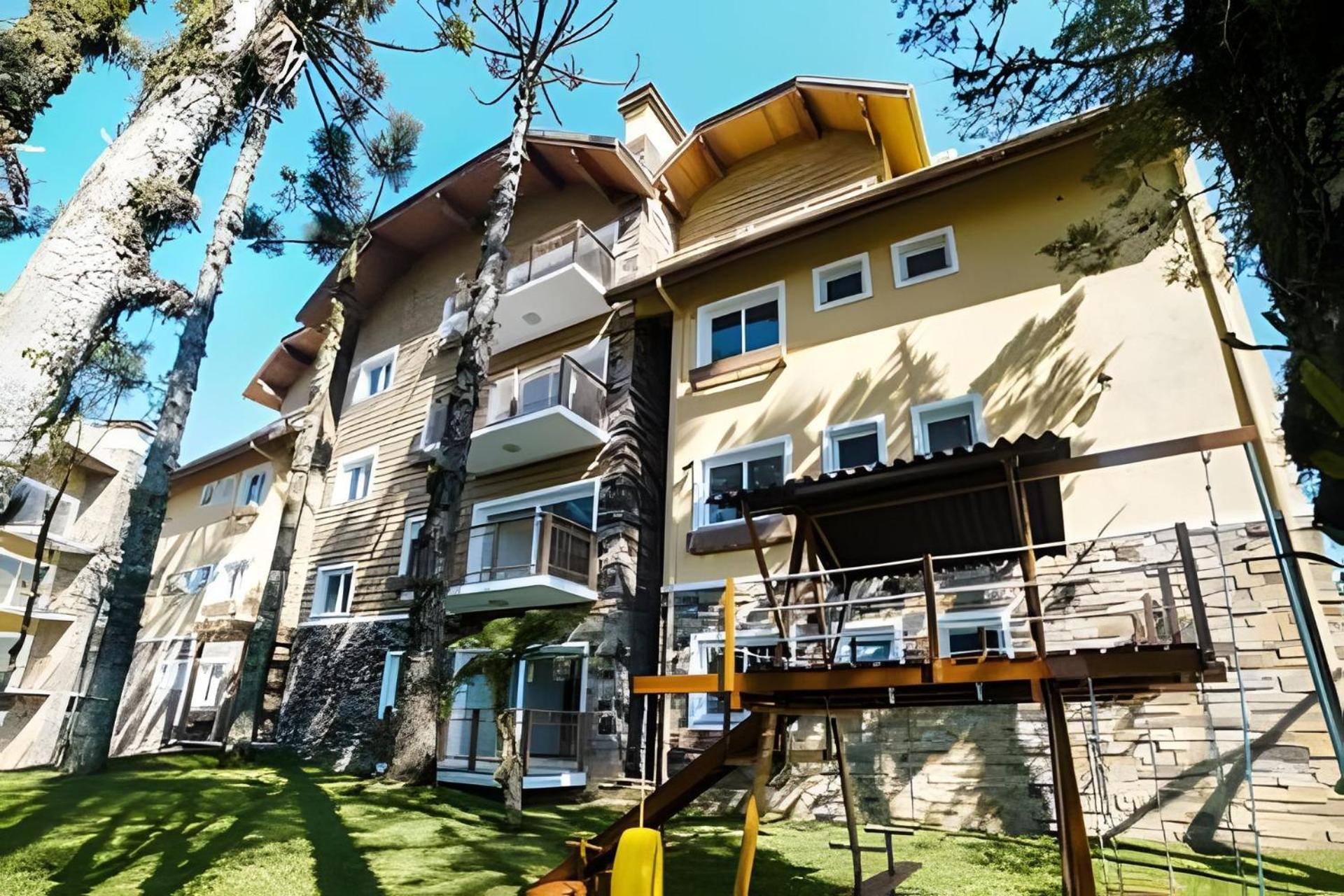 206/2 Apto Luxo Com Piscina Aquecida Gramado Eksteriør bilde